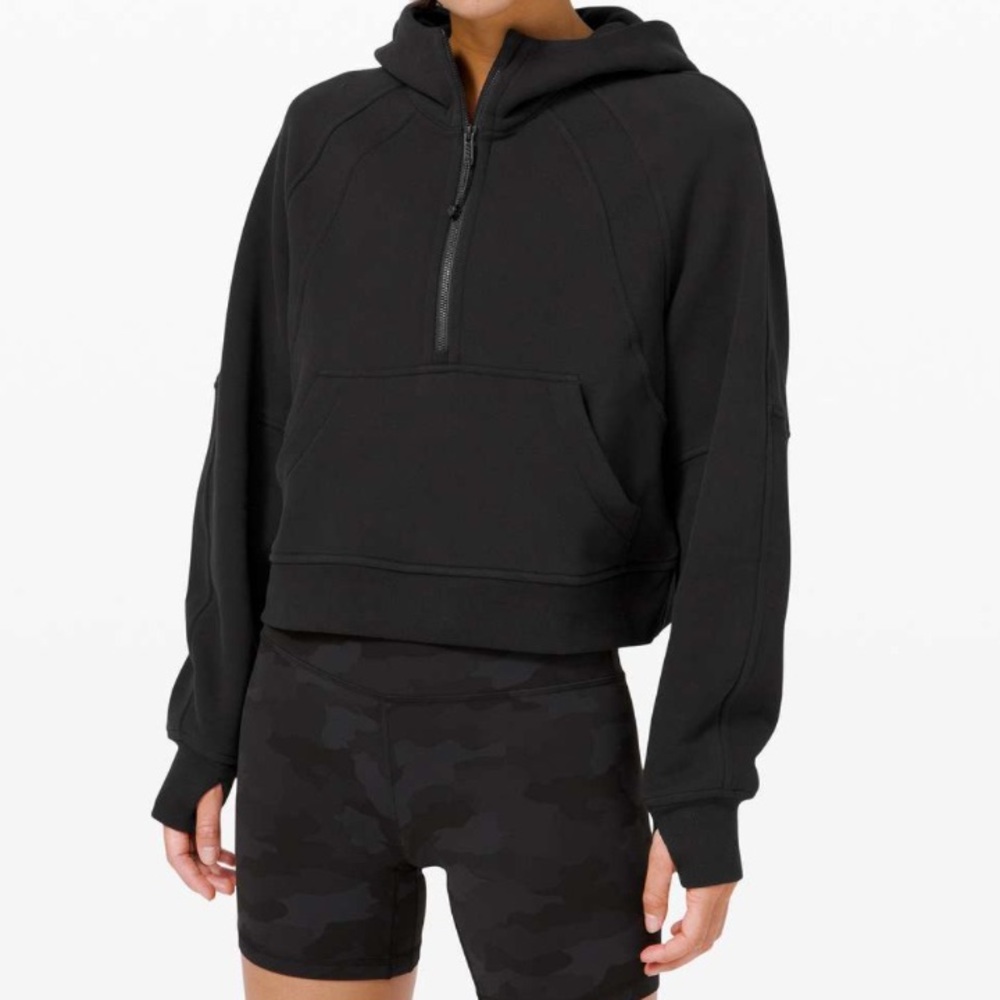Lululemon Black Scuba Hoodie